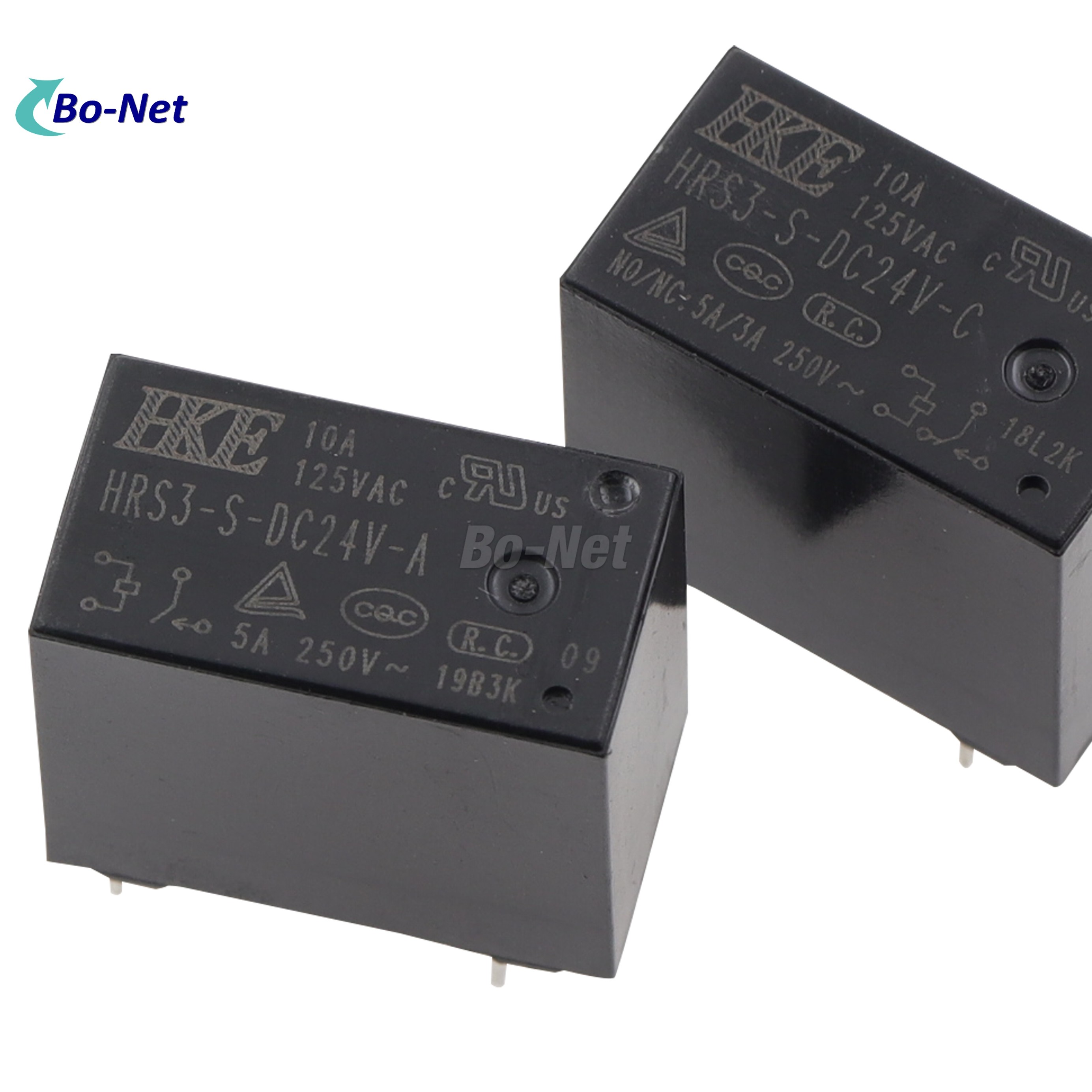 HKE HRS3-S-DC12V-C original Electronic HRS3-S-DC24V-C power relay 10A 125V DIP5