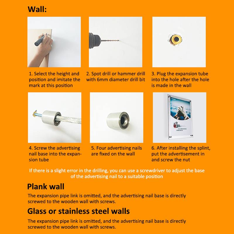 Acrylic Wall Mounted Document Holder