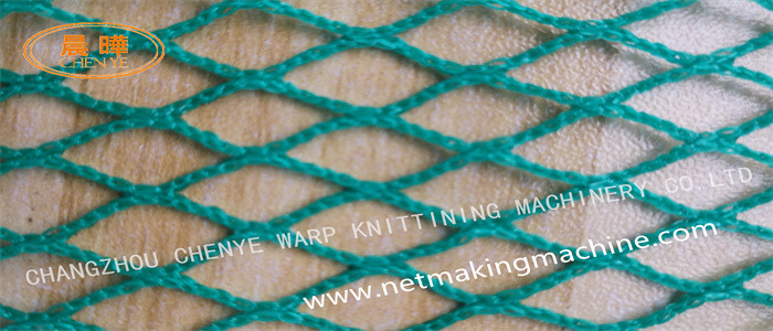 Small Mesh Fishing Net Soft Nylon Knotless Fishing Net Making Machine