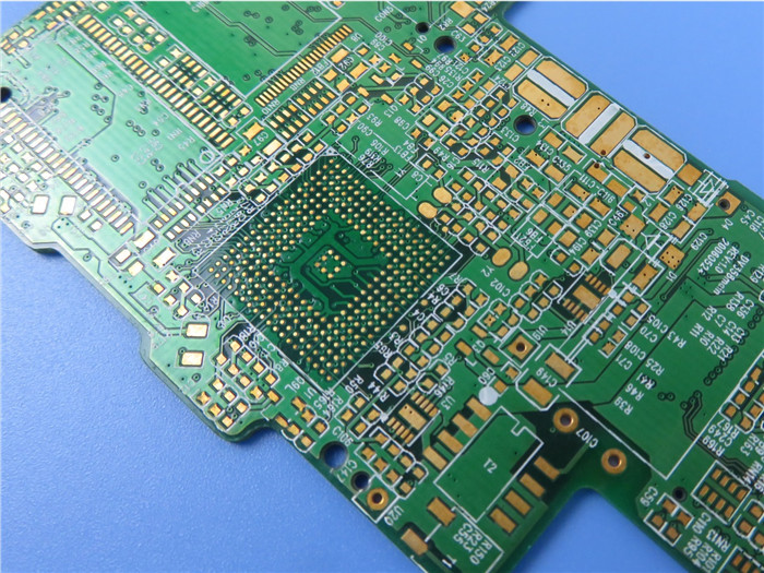 Blind Via PCB Built on Tg150℃ FR-4 With Immersion Gold 4-Layer FR-4 Circuit Board