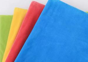 China Super Soft Washable Crystal Minky Plush Fabric Warp Knitted wholesale