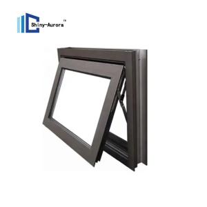 China Double Glazed Aluminium Top Hung Window Thermal Break Aluminium Windows wholesale