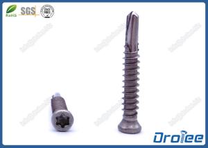 China 304 / 316 Stainless Steel Torx Trim Head Self Drilling Wood Screw wholesale