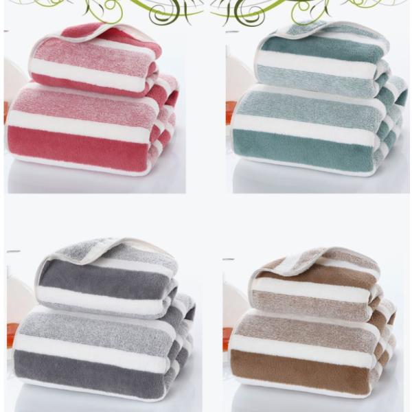 Striped Microfiber Dish Towels for Superior Absorbency and Cleaning Power