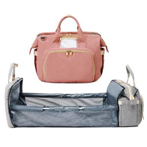 China OEM Flap Nappy Large Capacity Backpack Diaper Bag 40*19*32CM wholesale