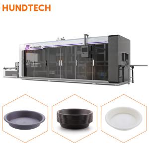 China Disposable Food Tray Lid Pressure Thermoforming Machine Vacuum Mould Machine wholesale