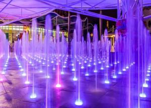 China Amazing Underground Water Fountain , Light And Music Fountain Construction wholesale