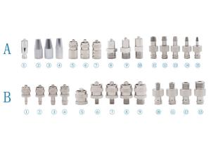 China High-quality pressure-resistant metal dispensing syringe metal adapters wholesale