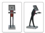 Exhibition Centers Interactive Information Kiosks, PC Keyboard