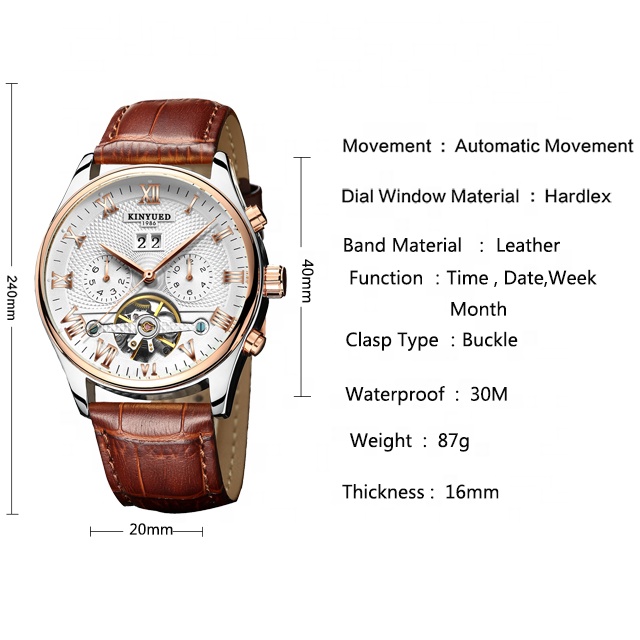 wholesale top brand luxury watch men business automatic wristwatches