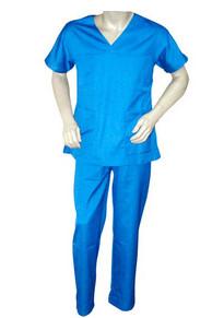 China Anti Dust Disposable Scrub Suits Colorful Non Woven Suits Eco Friendly wholesale