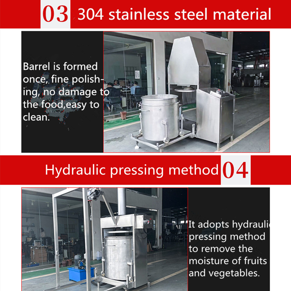 Powerful 3kw Hydraulic Juicer Press for Strawberry Lemon Apple Banana Pear Production