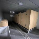 Convenience Toilets Prefab Container Ablution Shower Portable Toilet Thicken