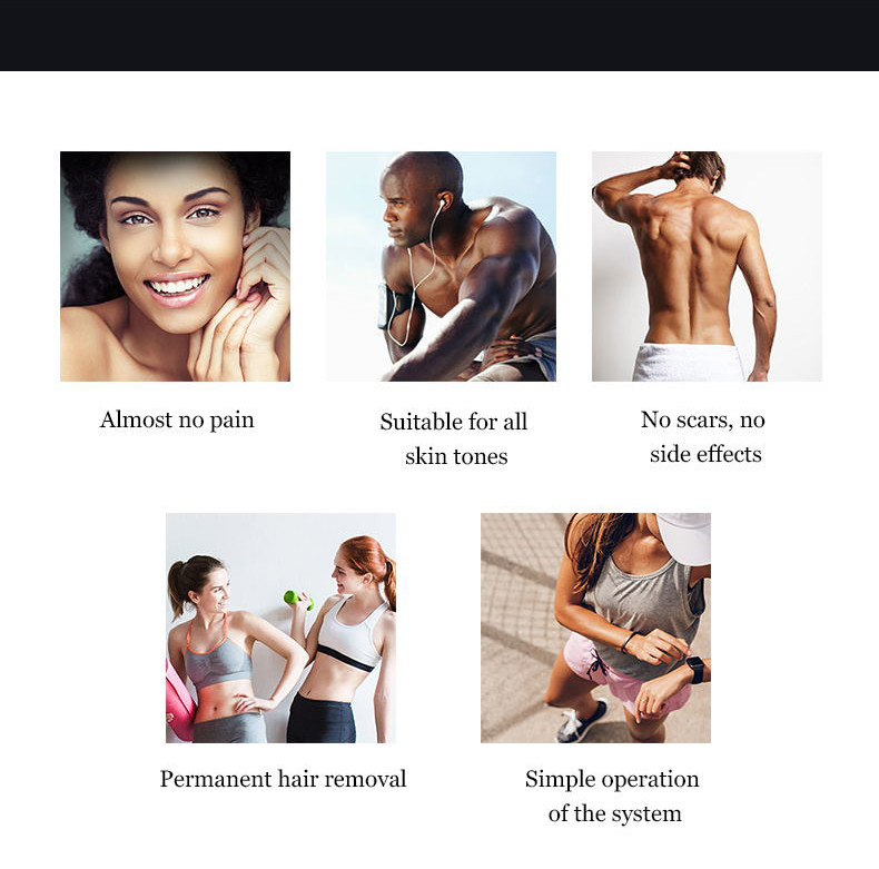 OEM CE Approved Diode Laser Hair Removal Machine 10.4 Inch Touch Screen