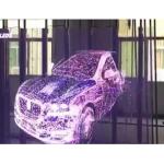 1920-3840Hz Transparent LED Display Panel Waterproof For Exhibition