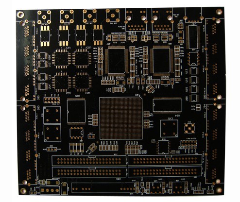 Rigid 6 layer FR4 Printed Circuit Board, Rohs compliant, ENIG Surface Finish,
