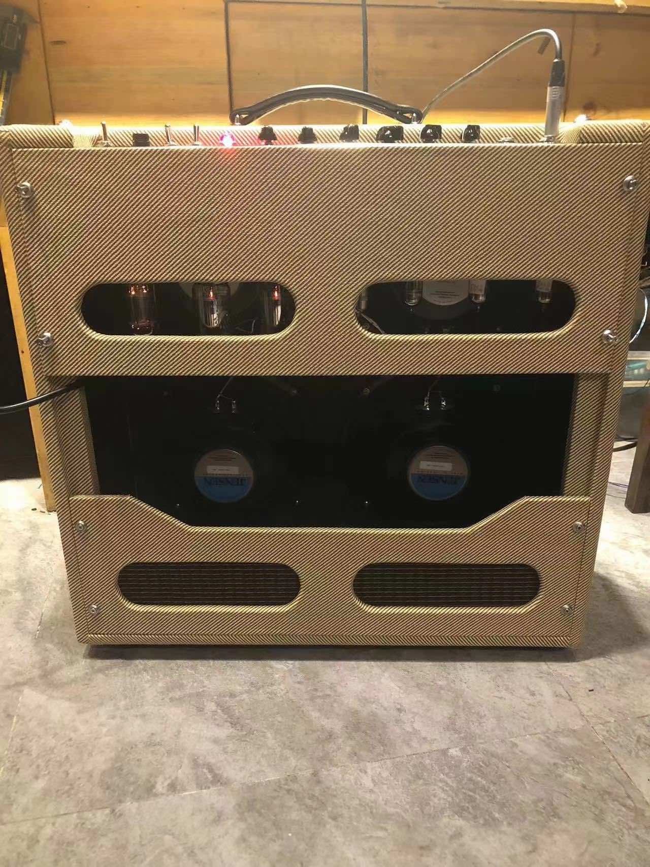 CUSTOM FENDER 5F6A STYLE 59 BASSMAN LTD 4X10 HANDWIRED ALL TUBE GUITAR AMP COMBO