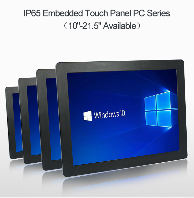 Resistive Touch Panel Rugged Embedded Computer J1900 Quad Core