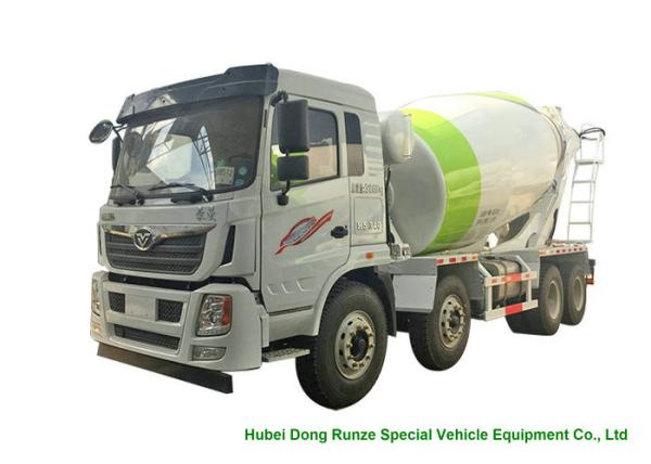 HOMAN 8x4 12 Cubic Concrete Agitator Truck , Concrete Mixing Transportation