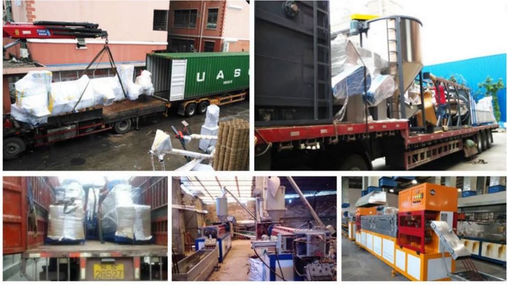 Sheet Band PET Packing Plastic Strap Making Machine 100mm