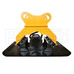 2000rpm Hydraulic Compactors For Excavators , 400kg Hydraulic Plate Compactor