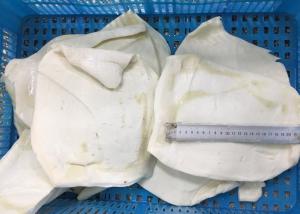 China Frozen Boiled Giant Squid Fillet Bqf Peru Squid Darumar Thickness 6-12mm wholesale