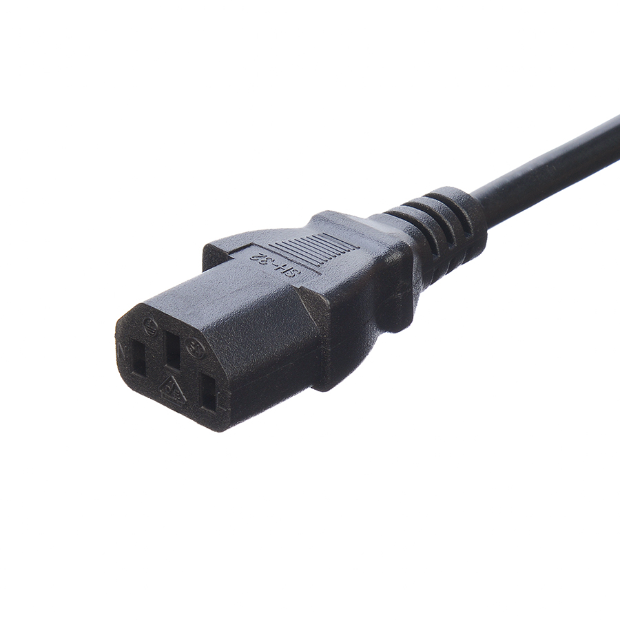 Black Cable South Africa SABS Standard Home Appliances Power Cords Extension Cords for Residential / General-Purpose
