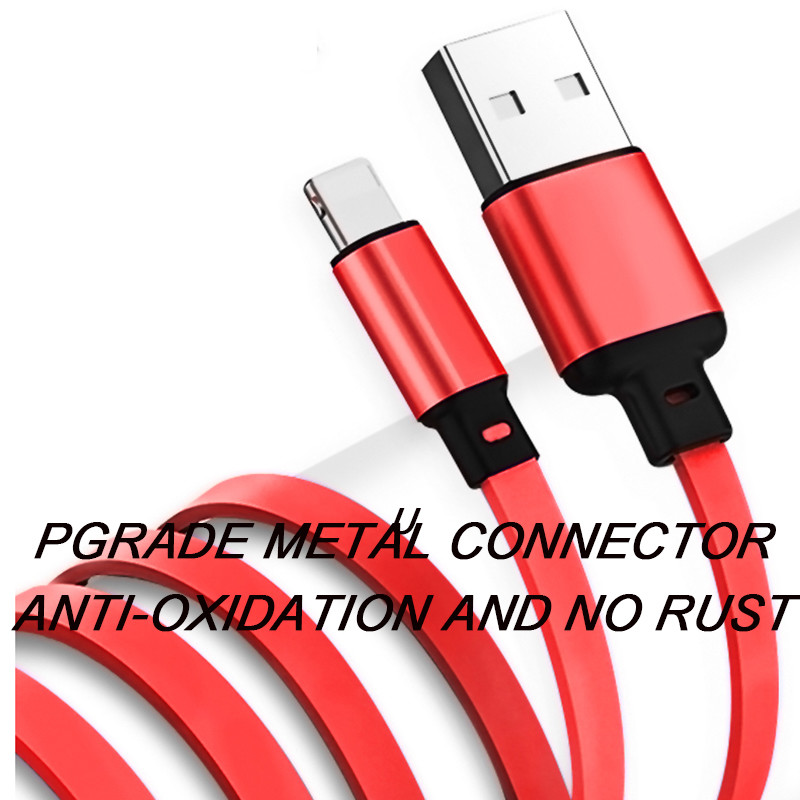 Retractable 3 In 1 USB 2.0 Charging Cable Extendable Data Transfer