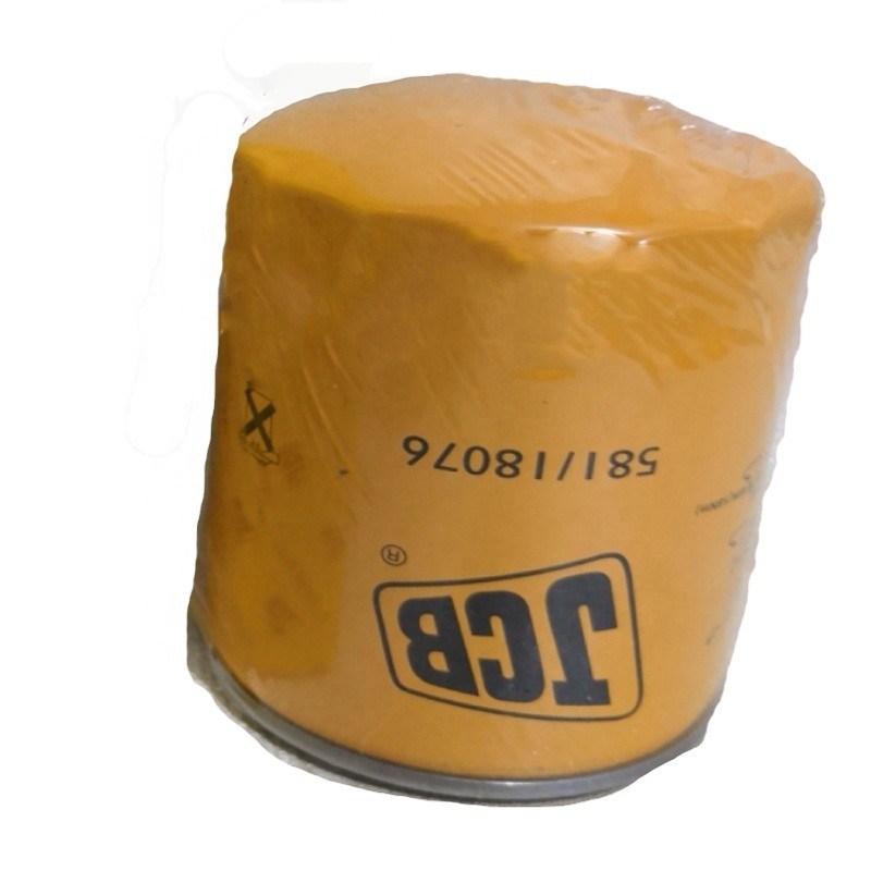 Jcb Engine Excavator Oil Filter Yellow 581/18076 TS16949 Approved