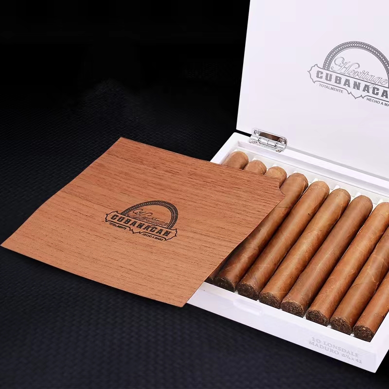 Paper Board Cigar Packaging Box Custom Print Logo Reusable Luxury