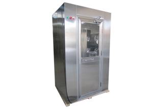 China 1 To 2 Person Standard Stainless Steel Air Shower Cleanroom Equipments wholesale