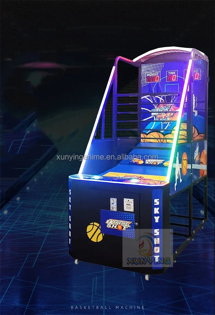55inch Entertaining Electronic Arcade Basketball Machine For Kids Adults