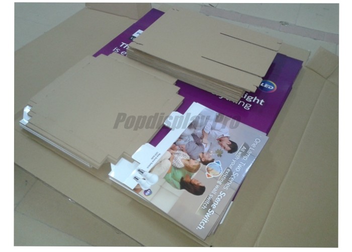 Elegant Custom POS Cardboard Candy Display Recyclable With 3 Tiers