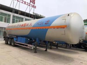 China 56CBM Used LPG Trailers 3 Axles Second Hand LPG Trailer CLW9390GYQ wholesale