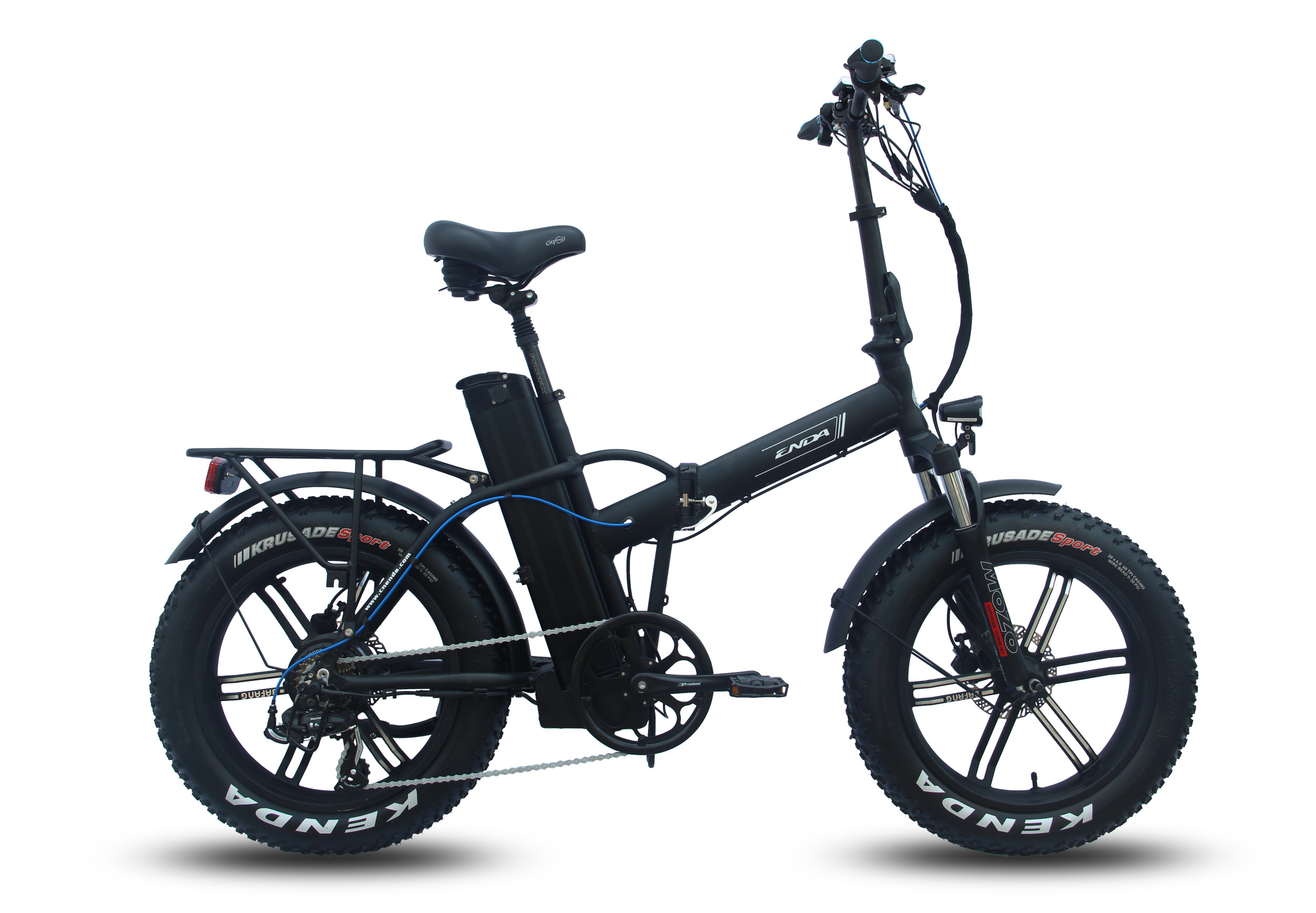 ( OEM Factory ) 20 Inch Fat Tire Foldable Electric Bike with 36V 10.4AH removable battery