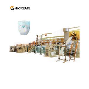 China CE UL Full Servo Baby Diaper Manufacturing Machine wholesale
