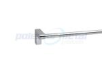 Polished Chrome Zamak 9600 Series Stainless Steel Double Robe Hook 2-15/16"