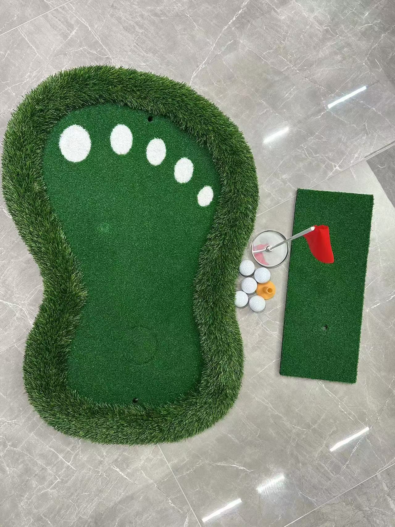 Floating Golf Mat G.W 2.5kgs for Backyard Pool WOOWAVE Custom Practice Game Water Sport