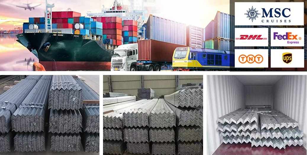 Non-Alloy Low Carbon Steel Angle Steel for Building Structures Grade Q195-Q420 Series