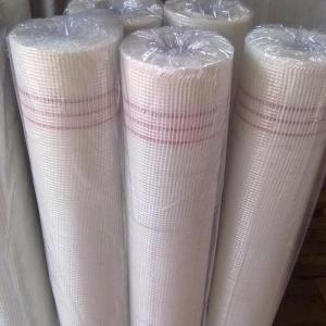 China Water Resistant White Glass Fiber Screen Fiberglass Reinforcement Mesh Coated in Orange Finish wholesale