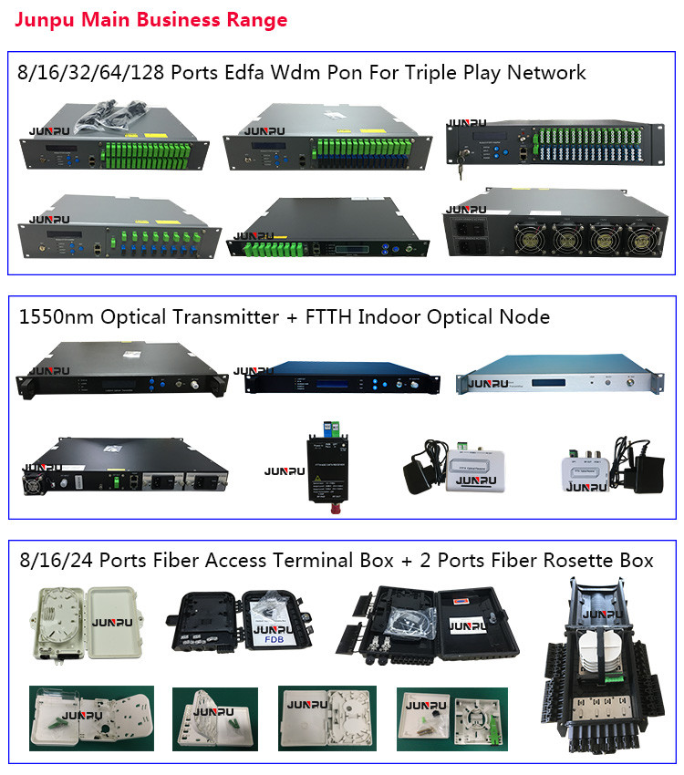 10dbm Catv Directed Fiber Optic Transmitter Module 1550 With Back - Up Power 1U