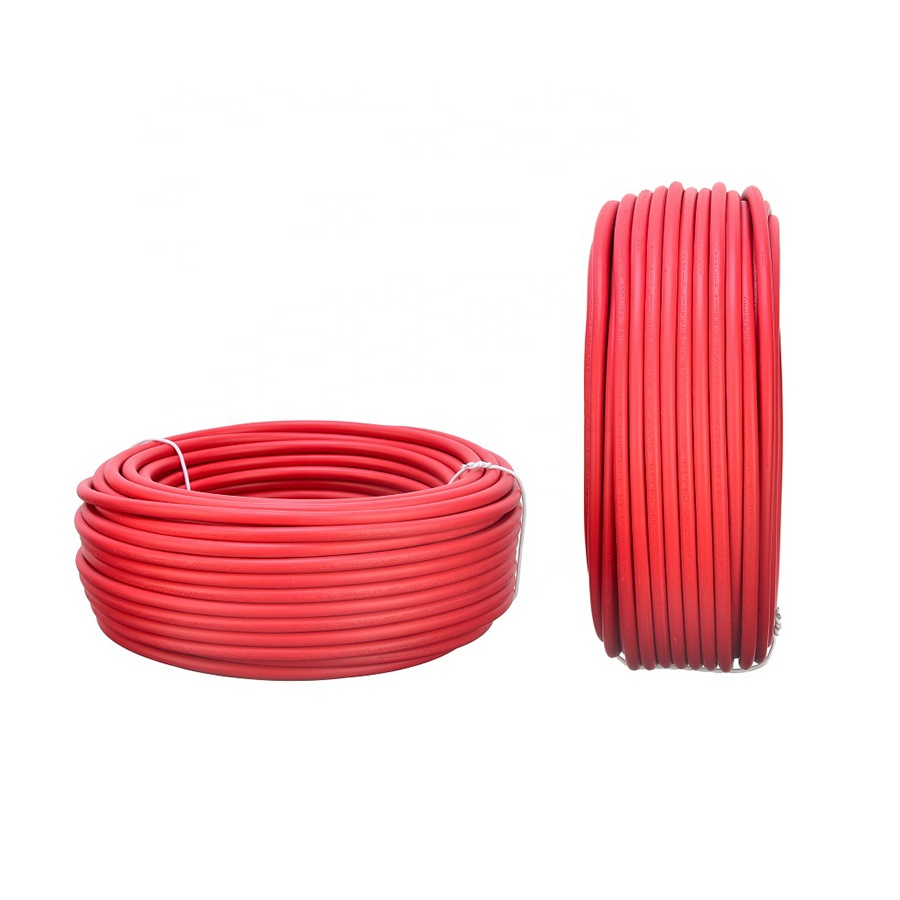H05V-U 1X0.5 0.75 1 1.5 2.5 4 6 MM2 300/500V Single Core Pure Copper Wire Solid PVC Electrical Power Cable for Red House