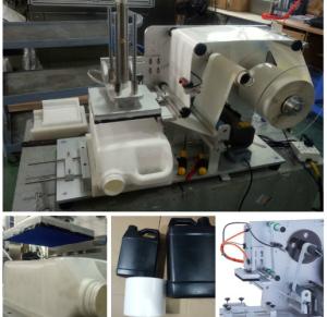 China High Efficiency Semi Auto Labeling Machine For Cosmetics Industry One Year Warranty wholesale