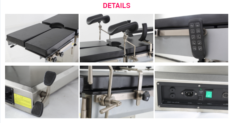 Hospital Medical Theatre Bed Surgical Operating Table Ophthalmology For General Surgery Price
