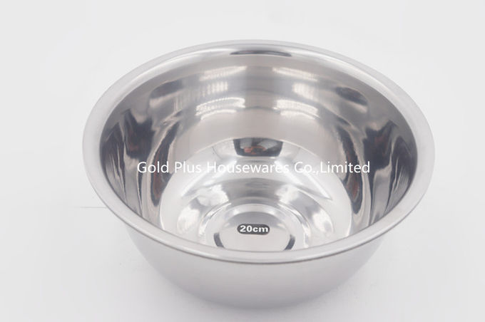 20cm Manufacturers stainless steel seasoning basin vegetable washing basin