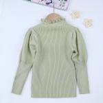 Wholesale Girl Sweater Warm Kids Pullover Top knitted sweater Girl's Sweaters