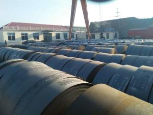 China Strong Hot Rolled Stainless Steel Coil Black Finish Surface 18 - 15mt Coil Weight wholesale