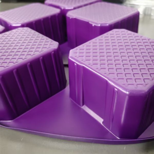 Gold 16 compartment PET chocolate container