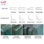 Customized Size Glass Hallway Full Length Beauty Salon Bathroom Makeup Furniture