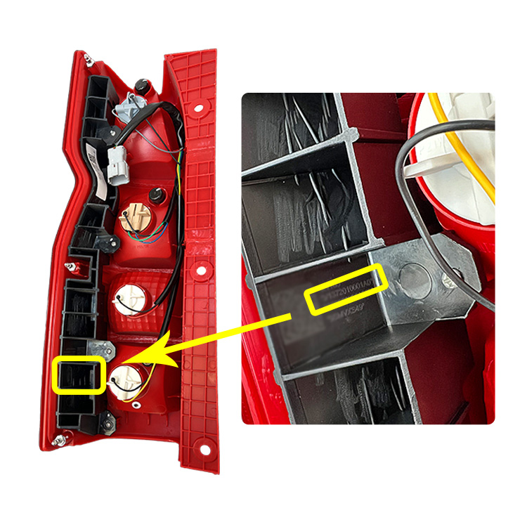 Alpha Foton Car Fitment Tuyano E/S Rear Combination Lamp Brake Turn Tail Reverse Lamps